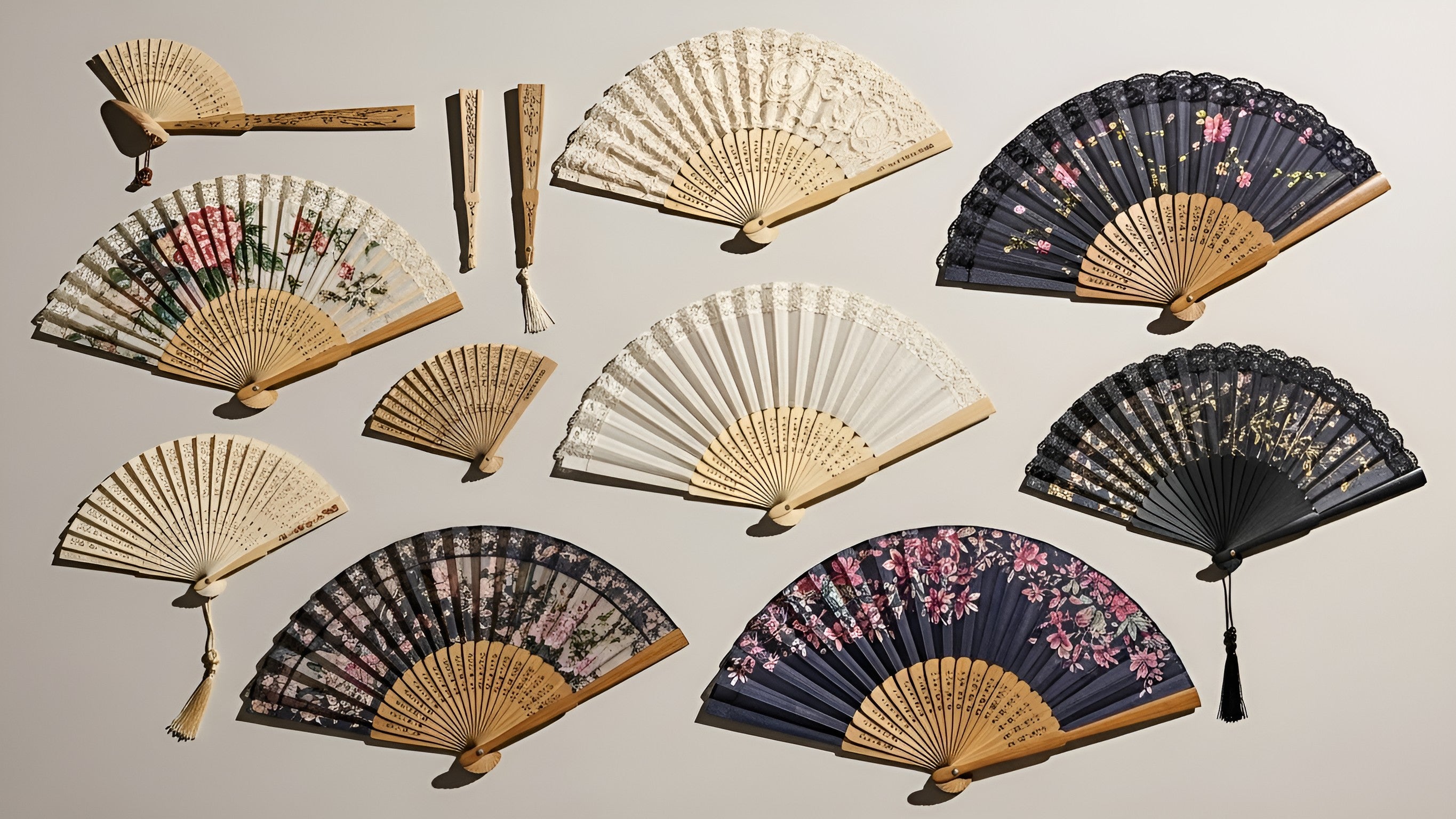 Folding Hand Fans Explained: Sizes, Materials, and Quality Grades
