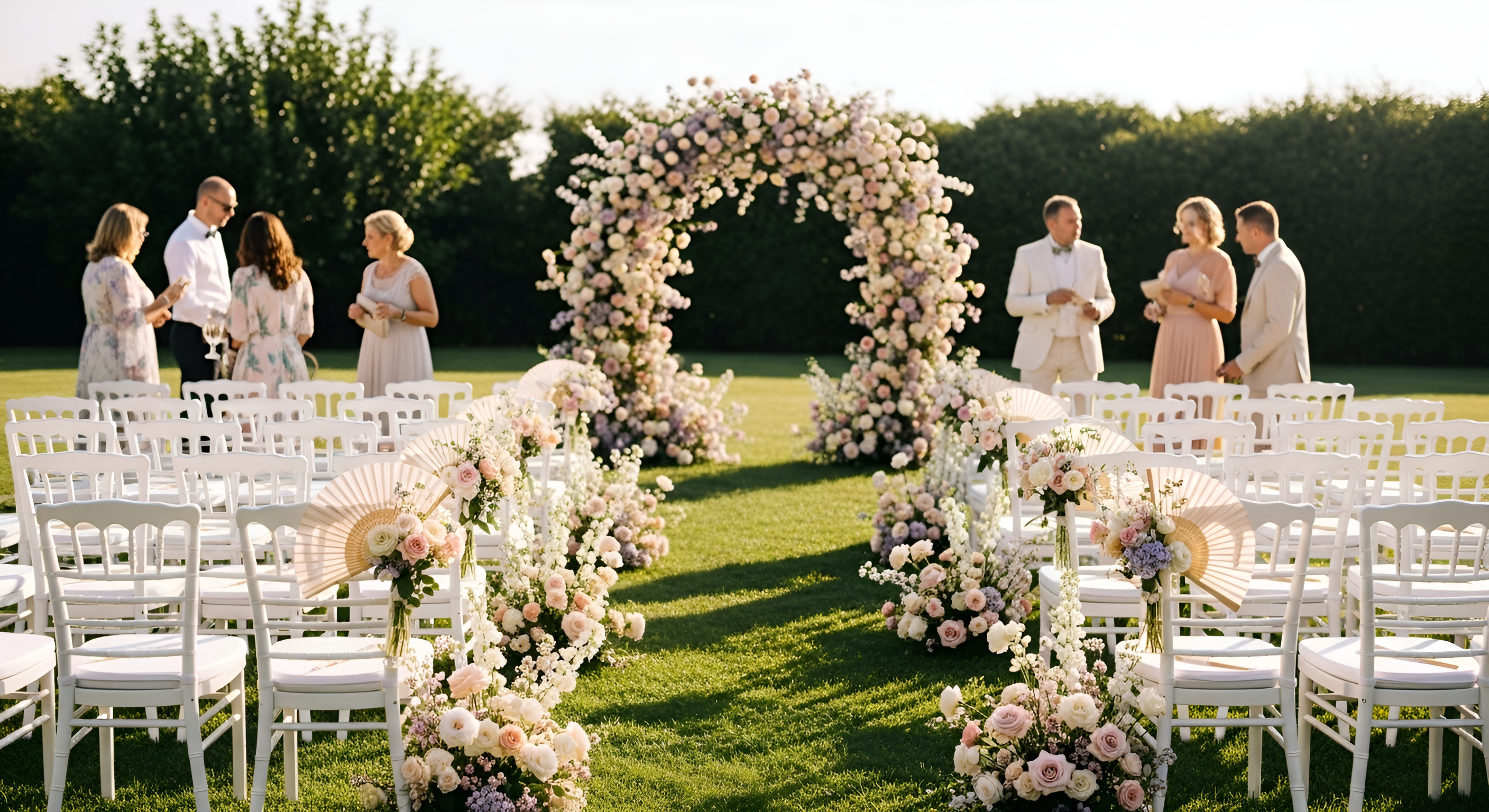 How Many Wedding Fans Do You Really Need?