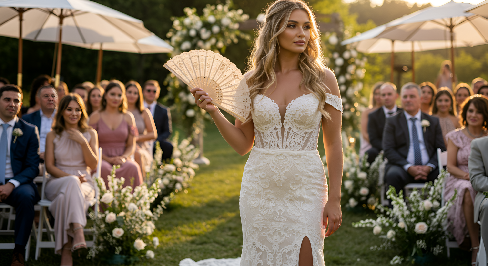 How to Choose the Perfect Fans for a Summer Wedding