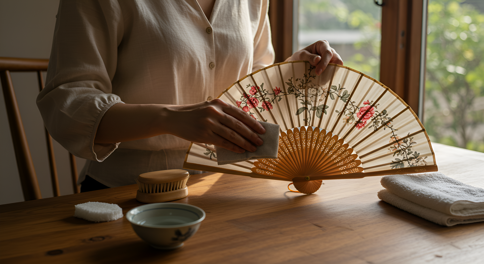 How to Clean & Maintain Your Hand Fans Properly