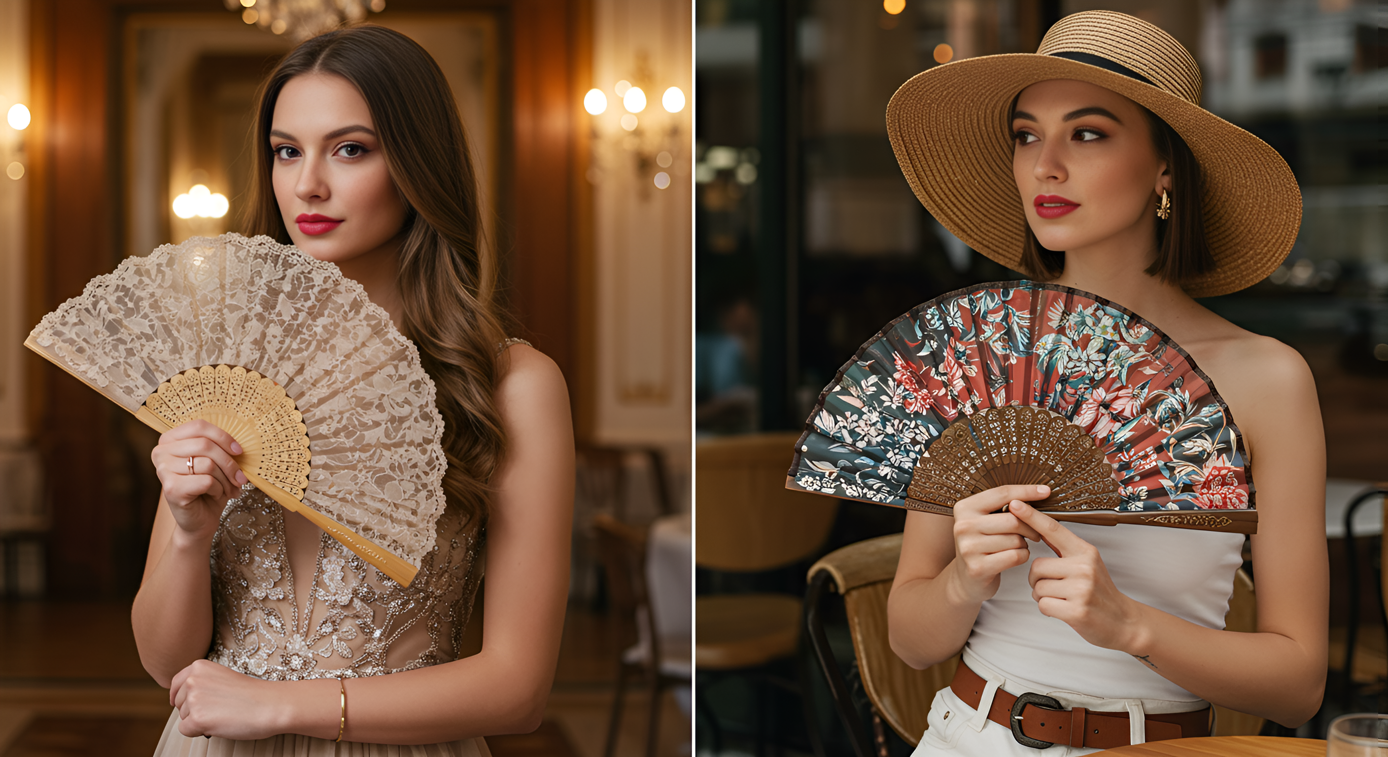 How to Style Your Hand Fan for Formal and Casual Outfits