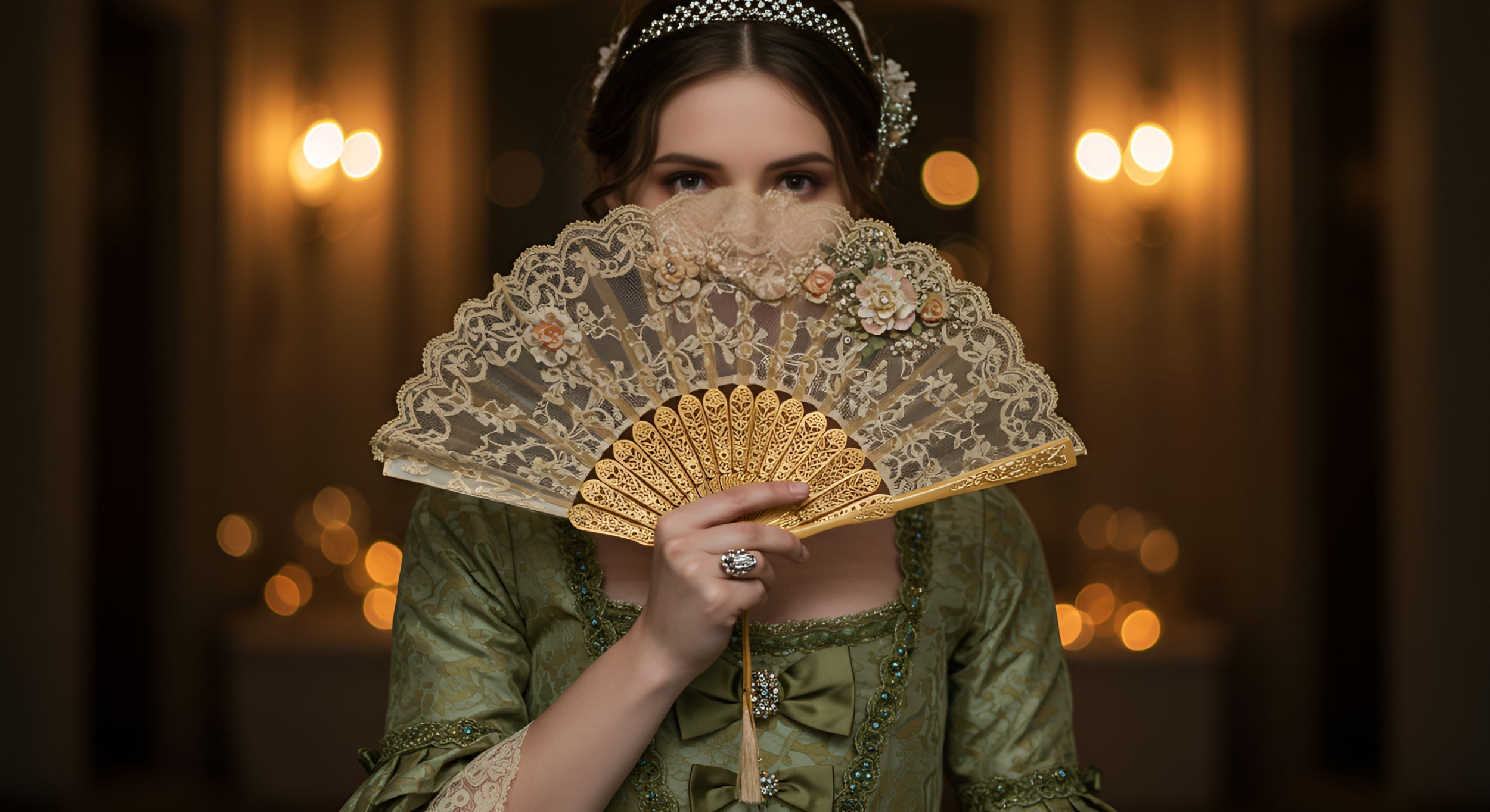 The Secret Language of Hand Fans: Love, Mystery, and Elegance