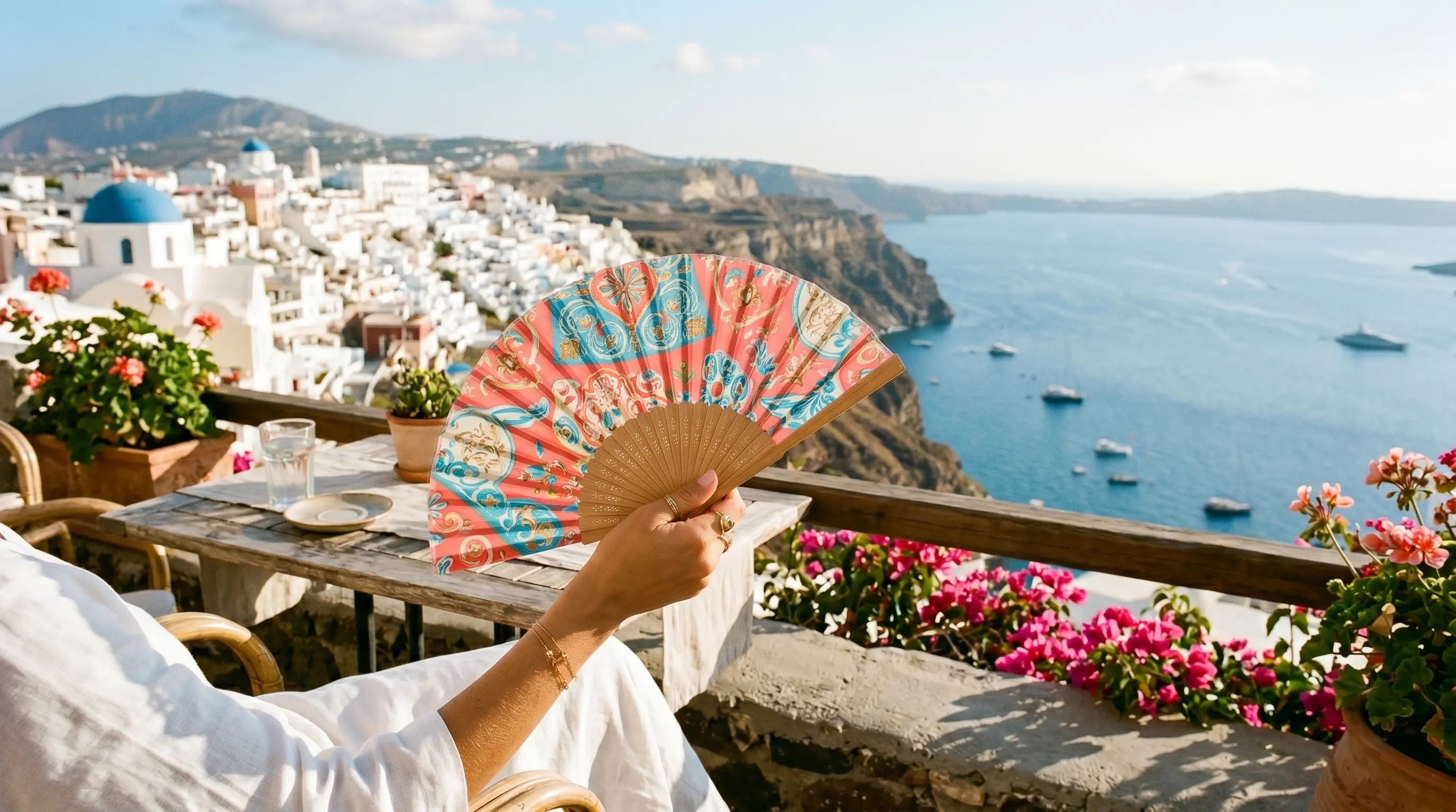 Why Folding Hand Fans Are Popular in Mediterranean Summers
