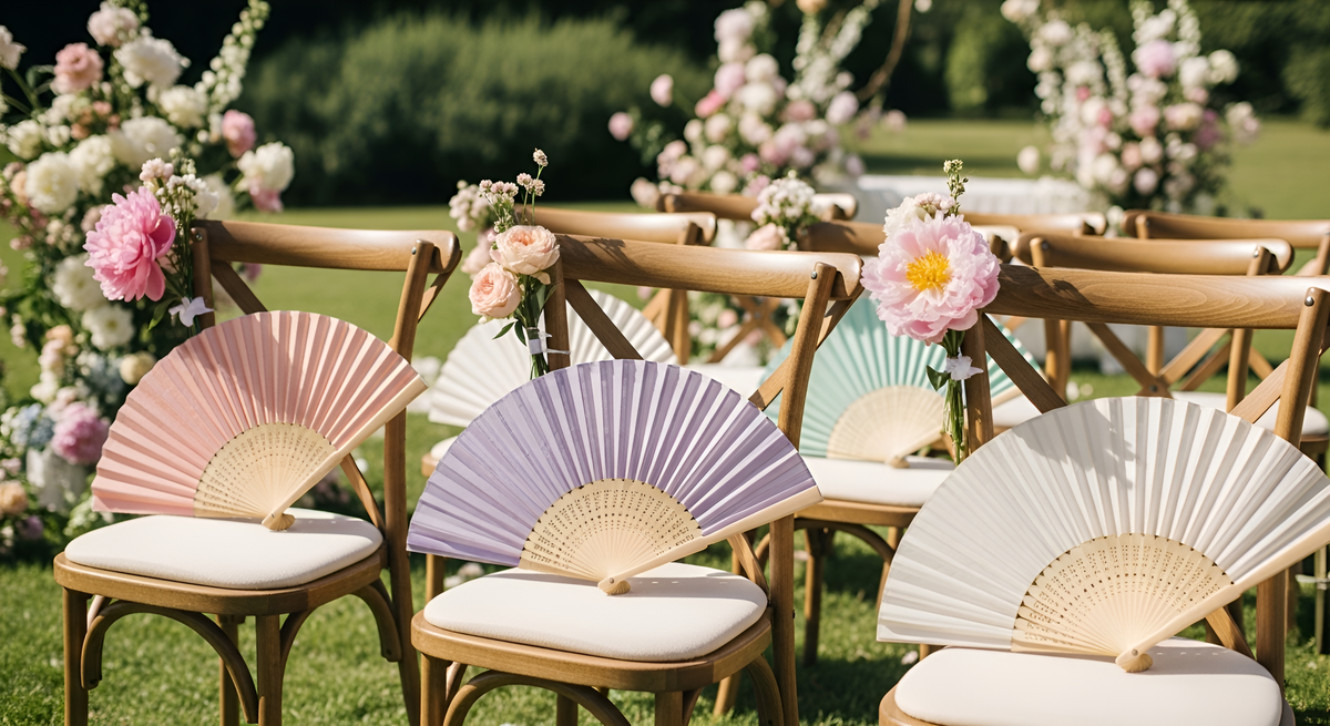 Best Folding Hand Fan Colours for Spring Weddings – Fans of Fans