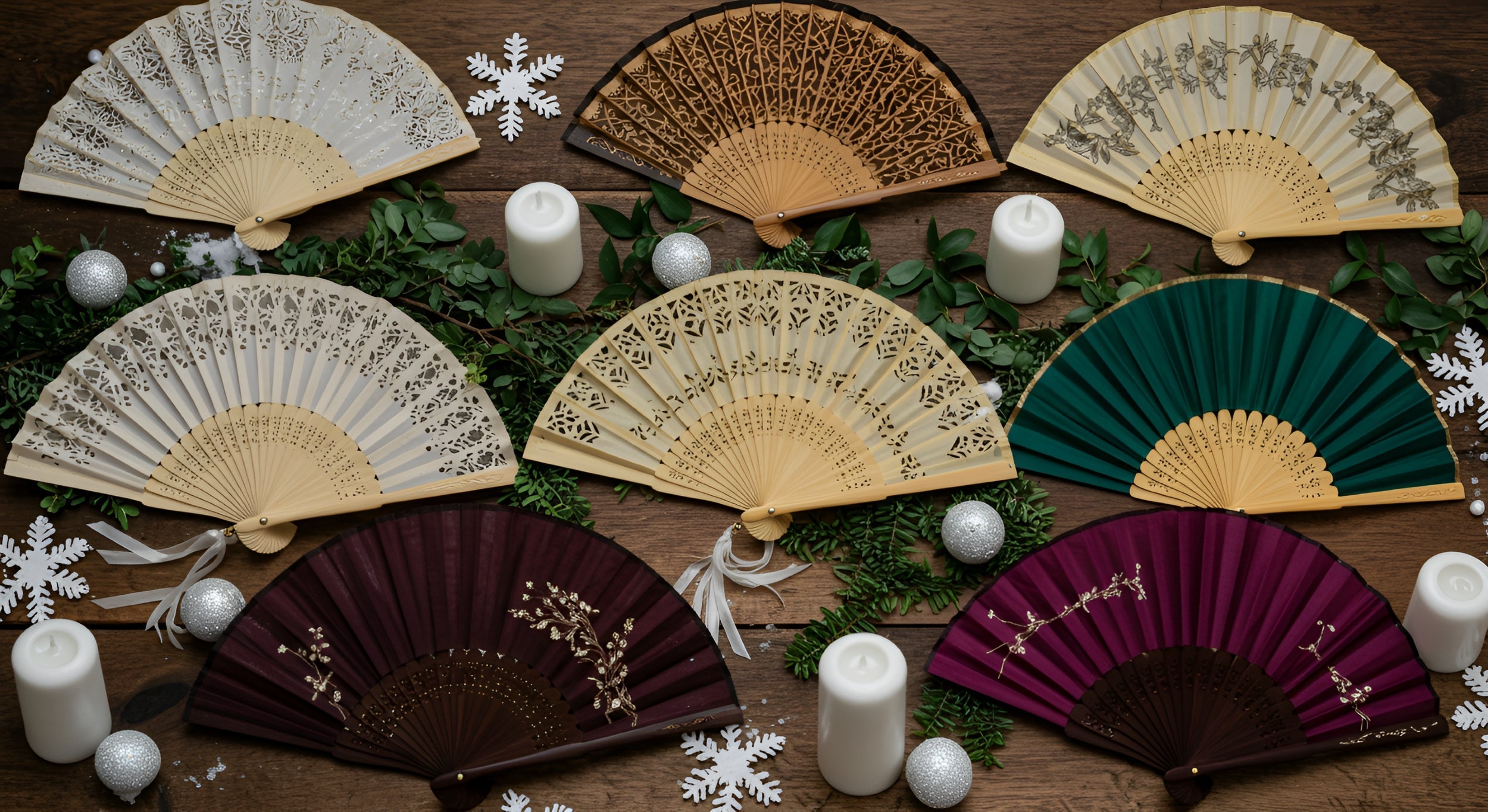 Best Hand Fans for Winter Weddings: Style Meets Comfort – Fans of Fans