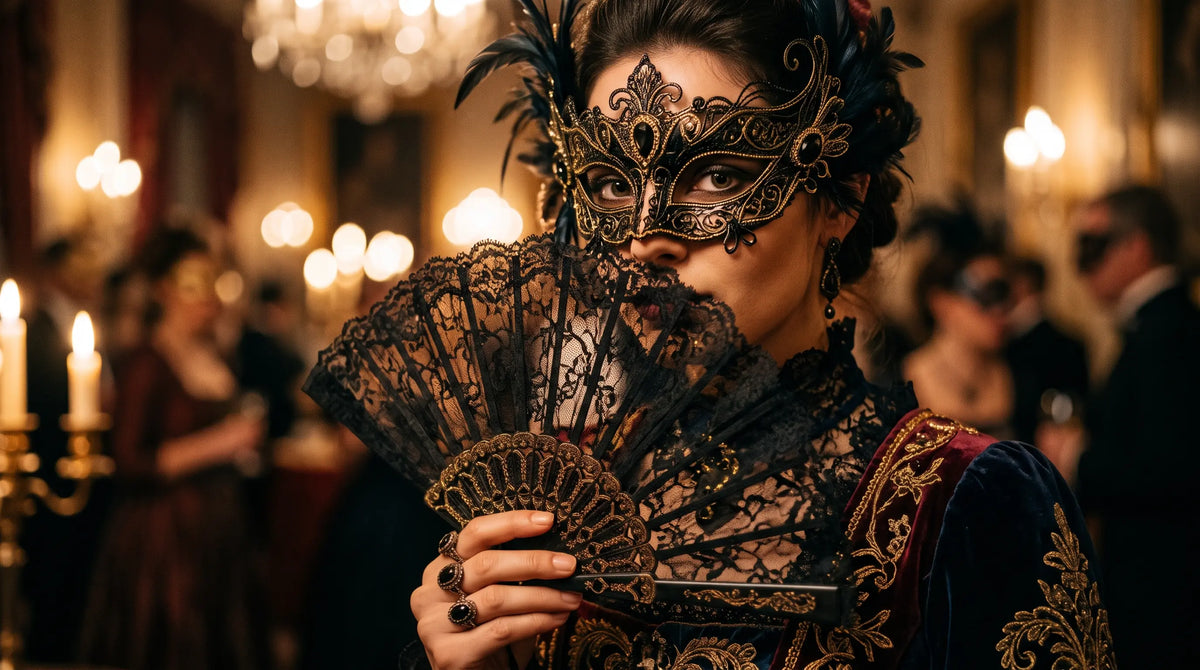 Folding Fans for Costume & Themed Events