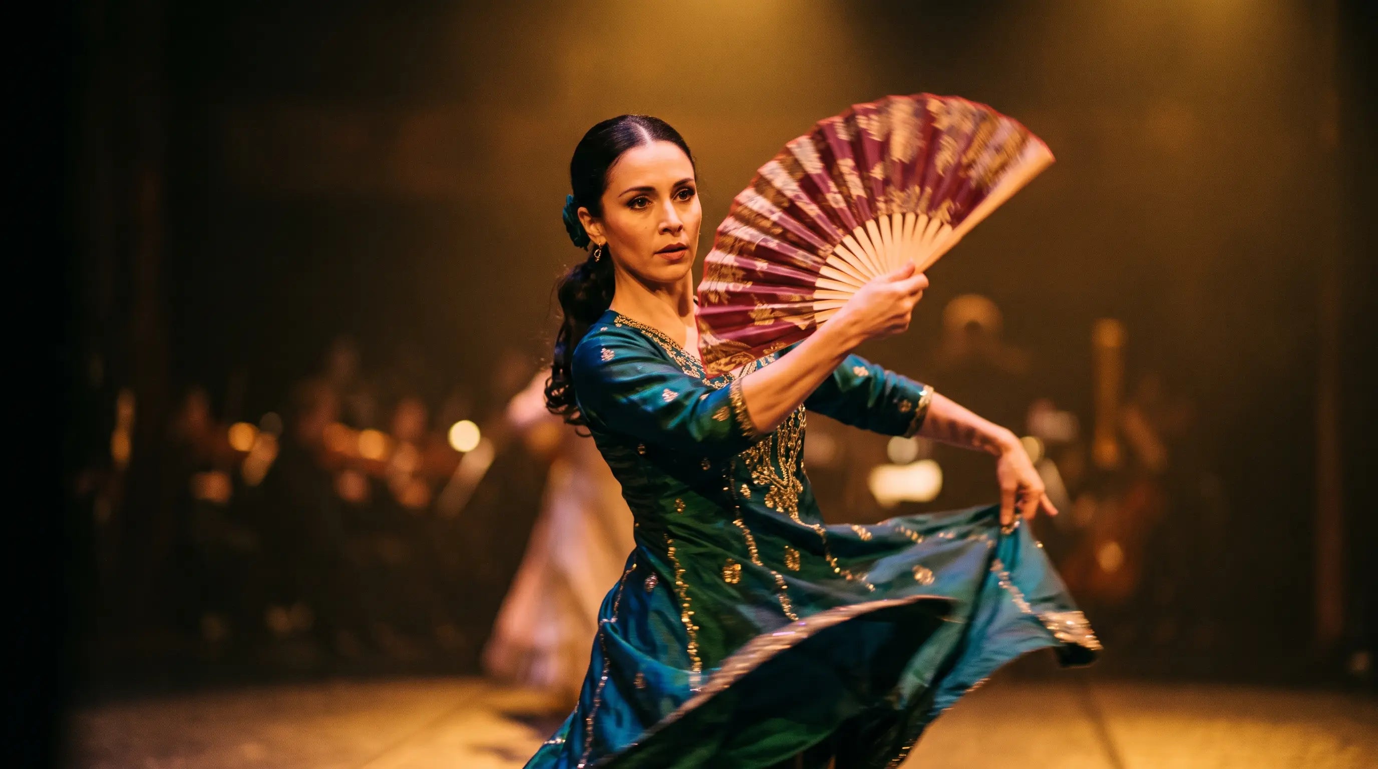 Folding Hand Fans in Dance Performances Explained