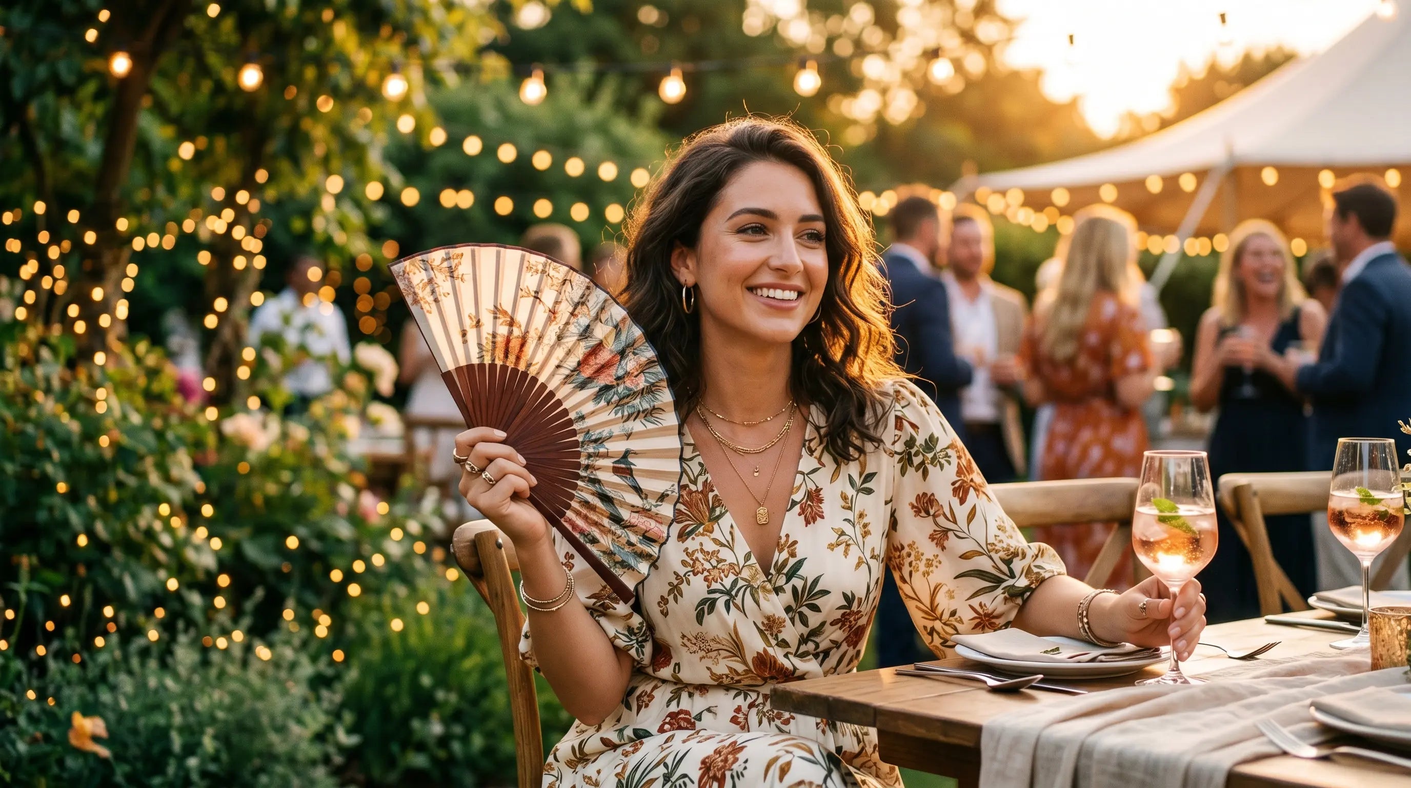 How Celebrities Use Hand Fans for Style and Comfort