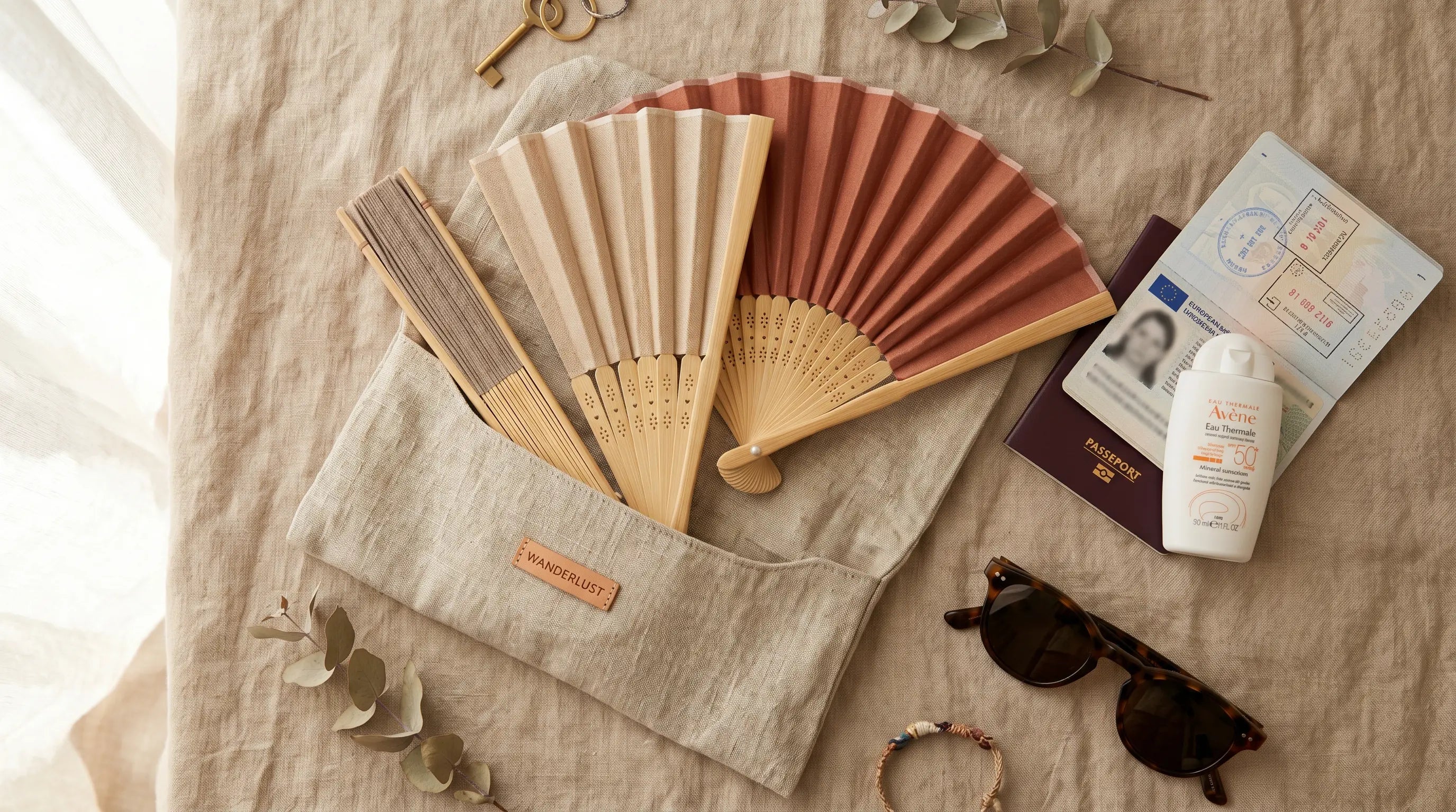 Lightweight Folding Fans for Travel and Daily Carry