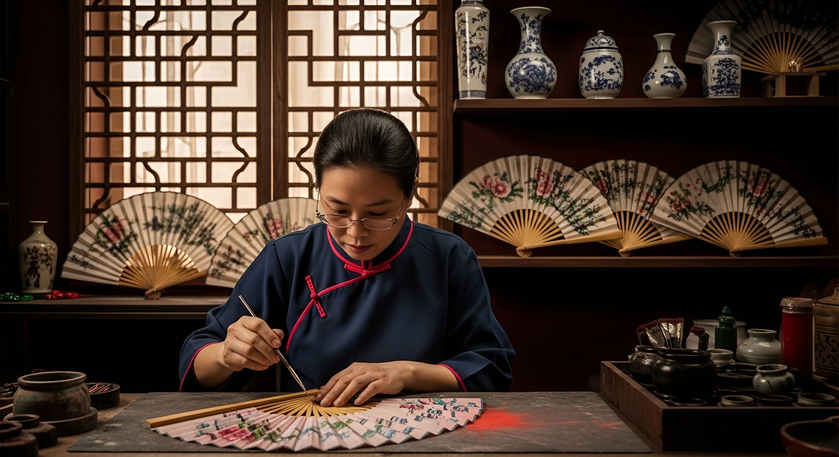 The Craft of Making Hand Fans: Behind the Scenes