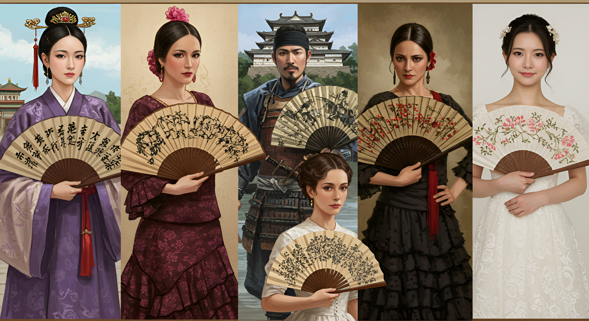 People Using Hand Fans The History of Hand Fans: From Ancient China to Modern Elegance – Fans ...