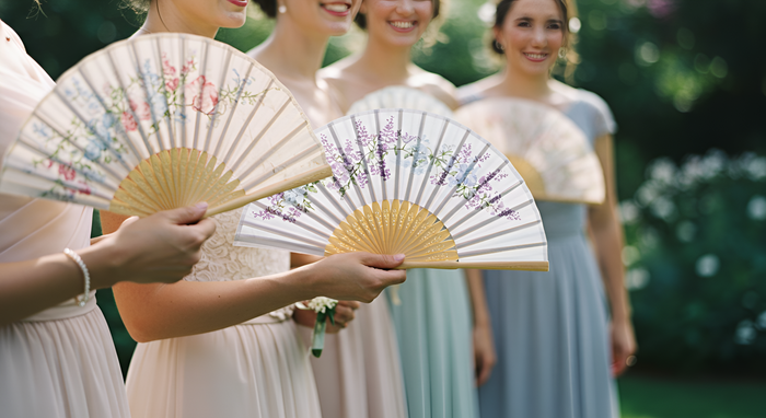 Why Hand Fans Are the Perfect Wedding Favor for Spring Ceremonies ...